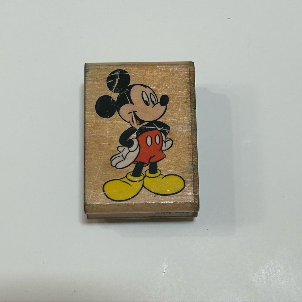 Rubber Stampede Disney Mickey Mouse Rubber Stamp